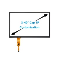 Pantalla Táctil Capacitiva de Marco Abierto de 9 Pulgadas, 10 Puntos, Personalizable, MOQ Bajo, Fabricación Directa ODM OEM