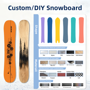 AEROKUN Nouvel équipement de <span class=keywords><strong>snowboard</strong></span> pour hommes et femmes, <span class=keywords><strong>snowboard</strong></span> en fibre de carbone, <span class=keywords><strong>snowboard</strong></span> polyvalent - Product Image 2