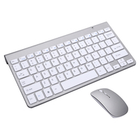 2025 moins cher vente chaude Ultra-mince 2.4G clavier de jeu sans fil et souris Combo 24gh pour mac iPad Android ordinateurs
