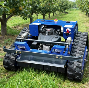 Hot Selling Industrial Grade Petrol with All-Terrain Tracks Mini Design New <b>Remote</b> <b>Control</b> <b>Robotic</b> Lawn Mower - Product Image 3