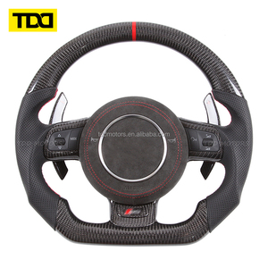 Volante de Fibra de Carbono Real TDD Compatible con Audi A5, A6L, A7, Q3, Q5, Q7, TT, R8 - Product Image 1