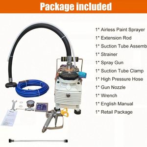 3300W Electric Automatic Pressure Feed Airless Paint Sprayer New Style Wall Paint Machine Industrial Use 220V Pump Sand Blasting - Product Image 5