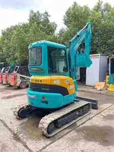 Mini-excavatrice d'occasion de haute qualité à bas prix, marque japonaise de premier plan, 3 tonnes, modèle Kx U35, mini-excavatrice d'occasion d'origine, marque de premier plan, vente flash - Product Image 5