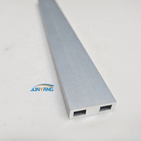 Usine JunYang Alu, profilés en aluminium CNC anodisés par pulvérisation de poudre OEM 6061 6063, diverses formes, découpe, profilés en aluminium extrudés