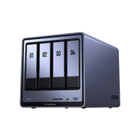 Carcasa NAS de 4 Bahías de Grado Empresarial, Conectividad 10GbE, Compatible con Implementación OpenClaw y Copia de Seguridad