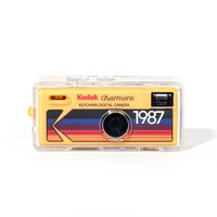 Boîtier transparent pour appareil photo numérique miniature CCD Kodak-Charmera 1987/2000, étui de protection transparent en cristal anti-rayures