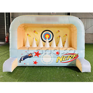 Area Giochi Gonfiabile per Bambini, Gioco Sportivo Indoor, Gioco di Tiro <span class=keywords><strong>Nerf</strong></span>, Popolare Chateau Gonflable per Feste - Product Image 2