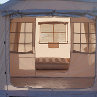 Tente gonflable de luxe, installation facile, tissu Oxford quatre saisons, imperméable 3000 mm, tente extérieure pour 3-4 personnes
