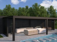 Cocina Exterior para Todo Clima, Estación de Cocina para las Cuatro Estaciones Diseñada para Uso Continuo a Través de Lluvia, Heladas, Ondas de Calor y Vientos Fuertes