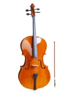 White Black Natural Coffee Matte Plywood Cello Beginner Cello