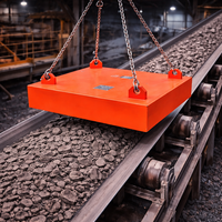 Sistema Separador Electromagnético de Alta Resistencia para Manejo de Materiales de Minería, Solución Industrial Personalizable para la Separación de Hierro