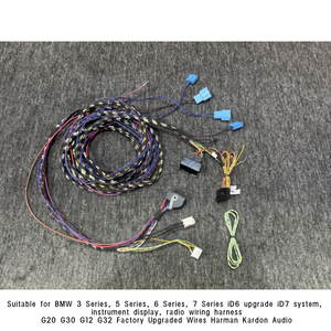ชุดสายไฟสำหรับรถ BMW 3/5/6/<span class=keywords><strong>7</strong></span> G20ชุด G32 G12 G30พร้อมชุดแปลงระบบ ID7 ID6เสียง <span class=keywords><strong>Harman</strong></span> <span class=keywords><strong>Kardon</strong></span> - Product Image 3
