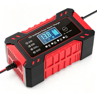Chargeur de batterie intelligent à impulsion rapide 12V 6A pour voiture et moto, protection contre les courts-circuits, prix d'usine, vente chaude