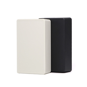 Boîte de jonction électronique à charnières en plastique ABS, indice de protection IP54, 101x61x26mm, personnalisable pour les compteurs, les batteries, utilisation en extérieur, noir, blanc, OEM - Product Image 4