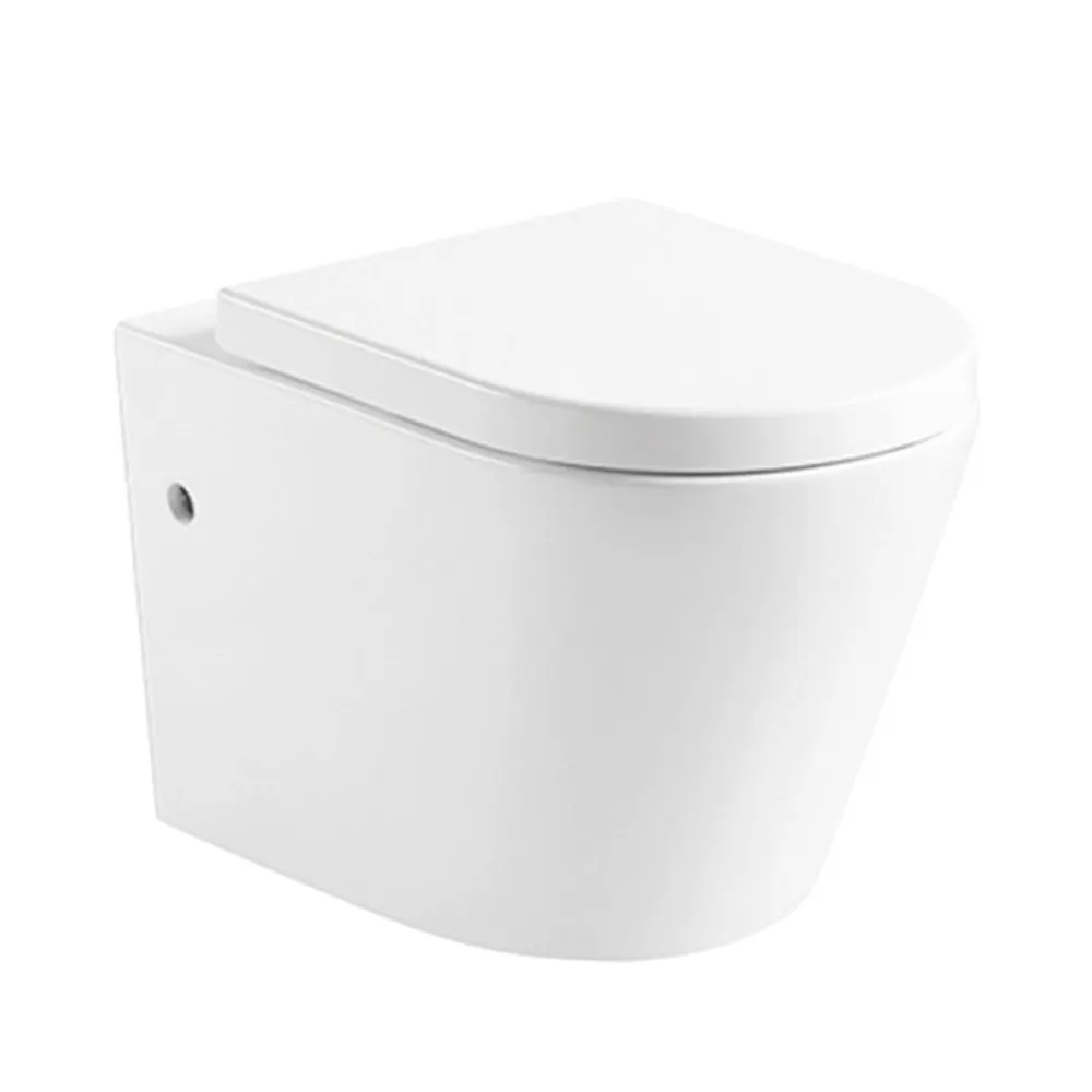 Chambre d'hôtel en céramique toilette blanc style de design européen moderne toilettes