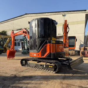 Excavadora pequeña usada importada de Japón, Hitachi Zx52U de 5 toneladas, pocas horas de trabajo, Hitachi Zx50 Zx52U Zx60 Mini Excavadora - Product Image 1