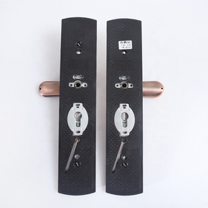 <span class=keywords><strong>Maniglia</strong></span> per <span class=keywords><strong>porta</strong></span> di sicurezza in acciaio inossidabile di lusso villa home solid door handle lock design a <span class=keywords><strong>molla</strong></span> a doppia tensione - Product Image 4