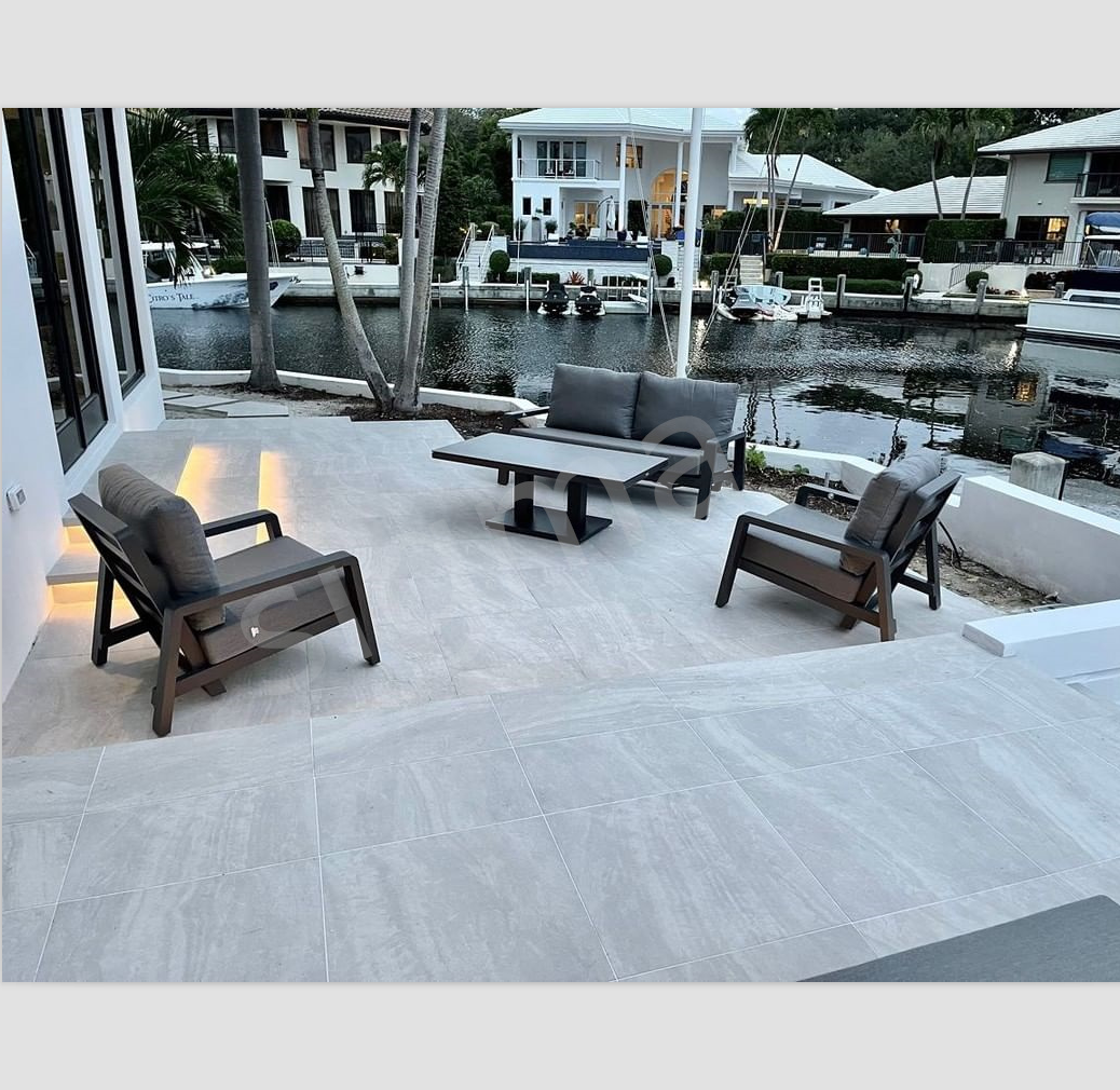Aluminum Garden Furniture Set Modern Patio Furniture Outdoor Handmade Modular Luxury Fabric Sofa