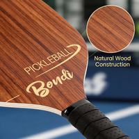 Ensemble de raquettes de pickleball en fibre de carbone T300 approuvé par l'USAPA, raquette professionnelle thermoformée, 2 pièces avec protection des bords, poignée en cuir, logo personnalisé