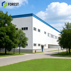 Grue de support pour entrepôt logistique en acier préfabriqué avec système de grue robuste, usine certifiée ISO9001 - Product Image 1