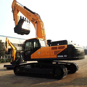 Nouveau type de vente en gros d'excavatrice hydraulique sur chenilles de 35 tonnes en bon état R350LVS avec le seau de roche - Product Image 6