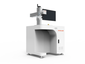 La nuova macchina per la marcatura Laser in fibra da tavolo Flatbed 100W 50W supporta i formati DXF PLT BMP AI - Product Image 2