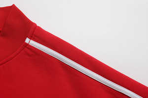 Veste universitaire à rayures classiques pour hommes, coupe ajustée, bombardier de baseball au lycée, manches longues, fermeture boutonnée en coton décontractée, automne hiver - Product Image 4