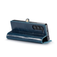 Caseme 003-Étui de luxe en cuir PU avec fentes pour cartes, étui de protection portefeuille à rabat pour Samsung Galaxy Z Fold 6 5 4