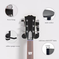 Support mural pour guitare, fixation multiple pour violon, ukulélé, basse, violon, supports muraux pour guitare