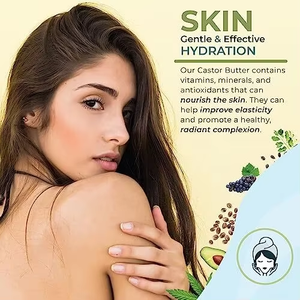 Dầu thầu dầu đen jamaican Bơ Nguyên Chất 8oz | Kích Thích Mọc Tóc | Kem dưỡng ẩm hiệu quả tóc & da | tất cả các loại & kết cấu - Product Image 6