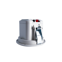 8 Ohm 2 pouces Mini haut-parleur de plafond étanche à l'humidité système PA maison salle de bains cuisine lecteur Audio taille du trou 82mm SUMWEE