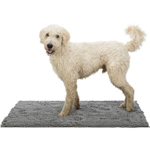 Tapis absorbant la saleté, imperméable, 60 x 50 cm, gris, tapis et coussinets pour animaux de compagnie - Product Image 6