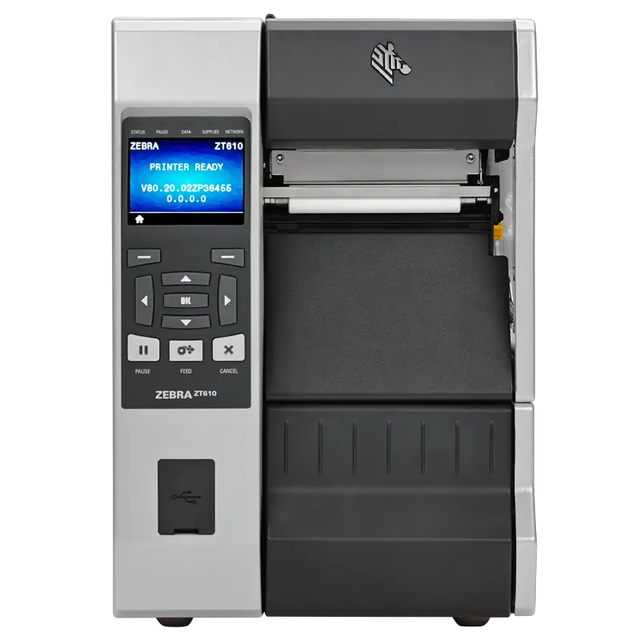 Zebra ZT610 203/300/600 Dpi Industrial Label Barcode Printer Thermal Transfer Desktop 4 Inch Thermal Transfer Printer