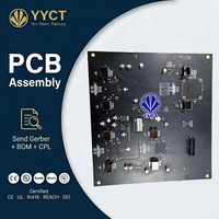 Carte de contrôle multicouche FR-4 pour l'automatisation industrielle, la commande de variateurs de vitesse et l'acquisition de données multicanal, Fabricant d'assemblages de circuits imprimés OEM