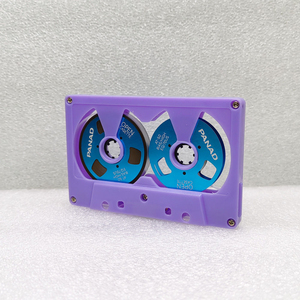 Cinta de casete de bobina abierta colorida de fábrica, bobina metálica, 50 minutos, doble cara, cinta de grabación de audio Hi-Fi, diseño retro clásico - Product Image 1