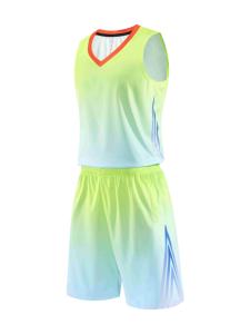 Custom Name Logo Breathable Mesh Basketball Jerseys Sets Cheap Reversible Basketball Uniforms for School Adult Kids Summer - Product Image 3