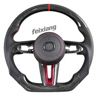 Digunakan untuk Modifikasi Setir Mazda CX4 CX5 CX5 dengan Setir Mobil Sport Tiga-Spoke Berbahan Serat Karbon