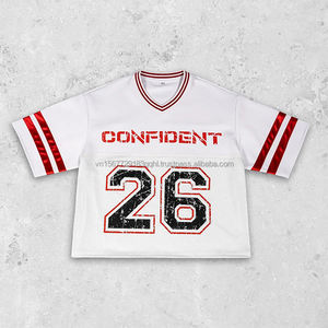 T-shirt en maille jersey tendance unisexe à manches courtes, coupe ample, respirant et séchage rapide pour l'été - Product Image 4