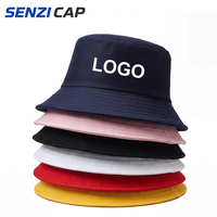 Chapeau Bob Pliable en Coton à Bord Large et Dessus Plat, Style Pêcheur, pour Plage et Voyage, avec Logo Brodé Personnalisé, Protection Solaire, Unisexe Hommes Femmes, OEM, Vente en Gros