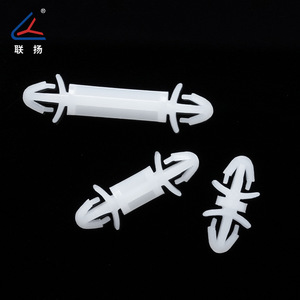 Postes espaciadores de nylon de doble cabezal Lianyang Lcf PA66 con certificación RoHS para soporte de placas de circuito impreso - Product Image 1