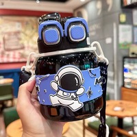620ml enfants en acier inoxydable Thermos tasse nouvelle tendance dessin animé poupée Panda ours à la mode isolé sous vide bouteille d'eau pour