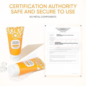 Hunmui Exfoliërende <span class=keywords><strong>Gel</strong></span> Zachte Oranje Exfoliërende <span class=keywords><strong>Gel</strong></span> Scrub Exfoliërende Hydraterende Oem - Product Image 3