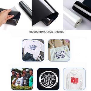 T-shirt fer sur textile thermique mat Polyflex rouleau Flex Pu Htv vinyle de transfert de chaleur - Product Image 4