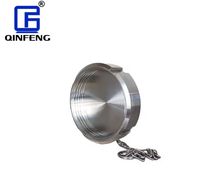 Tapa de extremo roscada de acero inoxidable SS304/SS316 de alta calidad para instalación de tuberías, tapón de tubería resistente a la corrosión