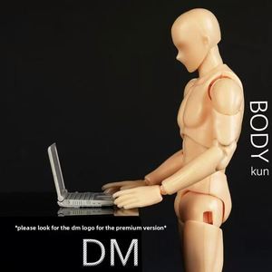 Figurine SHF en PVC à assembler, corps nu féminin/masculin, pour peinture, croquis, art <span class=keywords><strong>manga</strong></span>, version grise AM/DM de luxe, personnalisable - Product Image 3