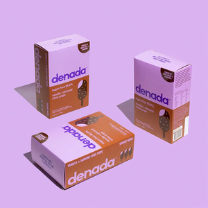 Scatola di imballaggio per alimenti colorati personalizzati per cereali per bambini scatole pieghevoli per caramelle Snack con laminazione lucida per regali - Product Image 4