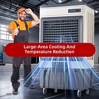 Ventilateur de refroidissement évaporatif haute précision et écologique pour hôtels