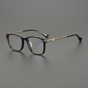 Vasos de chupito personalizados <span class=keywords><strong>con</strong></span> logotipo, estilo <span class=keywords><strong>chino</strong></span>, de titanio, cuadrados, negros, de acetato, para reuniones de oficina, novedad 2025, gran venta en Guangdong - Product Image 1