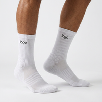 Chaussettes de sport personnalisées avec logo, respirantes, en maille, pour la salle de sport et usage quotidien, conception ODM OEM