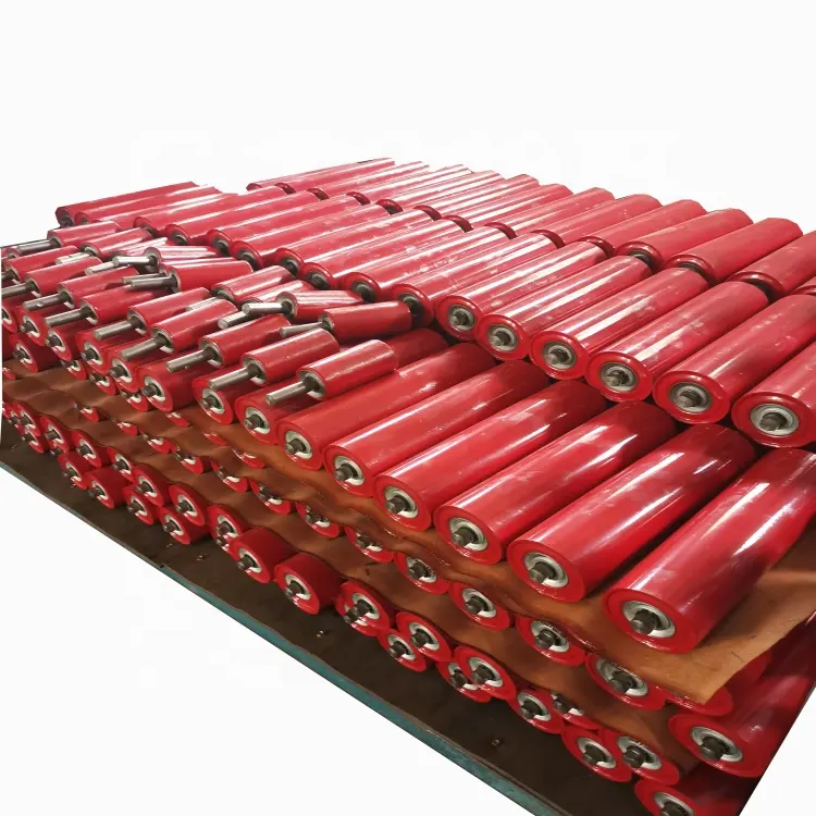 Steel Roller for Steel Idler Rolls for Long Distance Material Handling Worksite in Quarry and Mining Industry